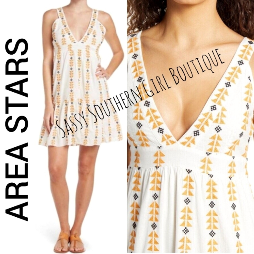 🆕⭐ AREA STARS cotton embroidered
